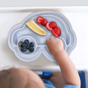 🦄 BRAND NEW Kid's Mess-free Silicone Plate